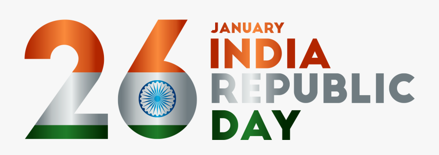 26 January Republic Day Png, Transparent Clipart