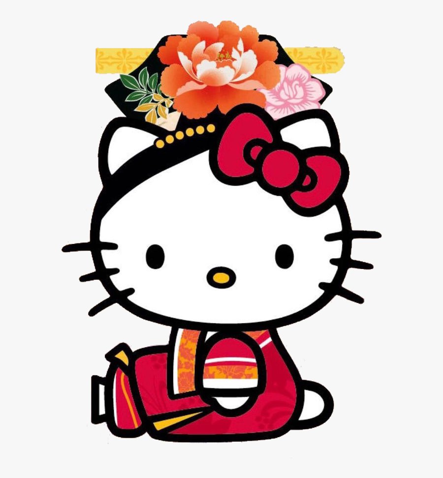 Pin By L T On Hello Kitty Images - Hello Kitty Logo, Transparent Clipart
