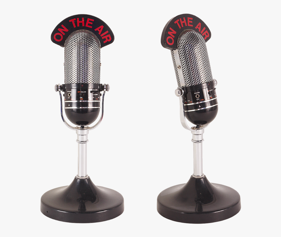 Microphone Transparent Free Photo Wireless Microphone - Radio Mikrofon, Transparent Clipart