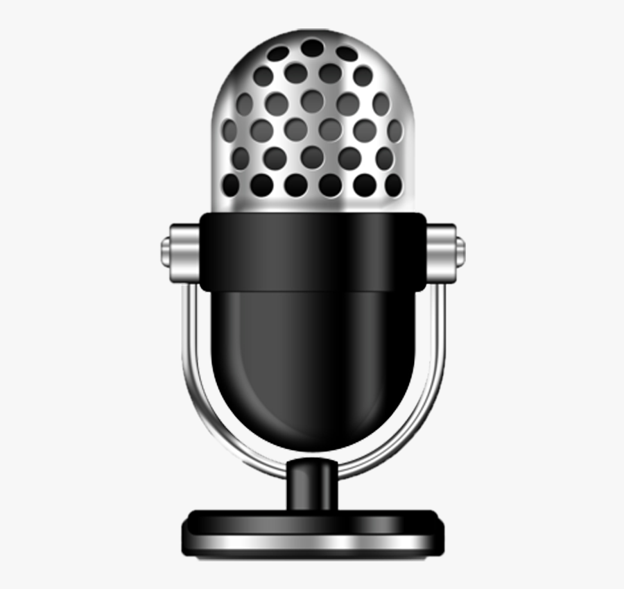 Microphone Transparent Desktop Microphone No Background - Podcast Mic Transparent Background, Transparent Clipart