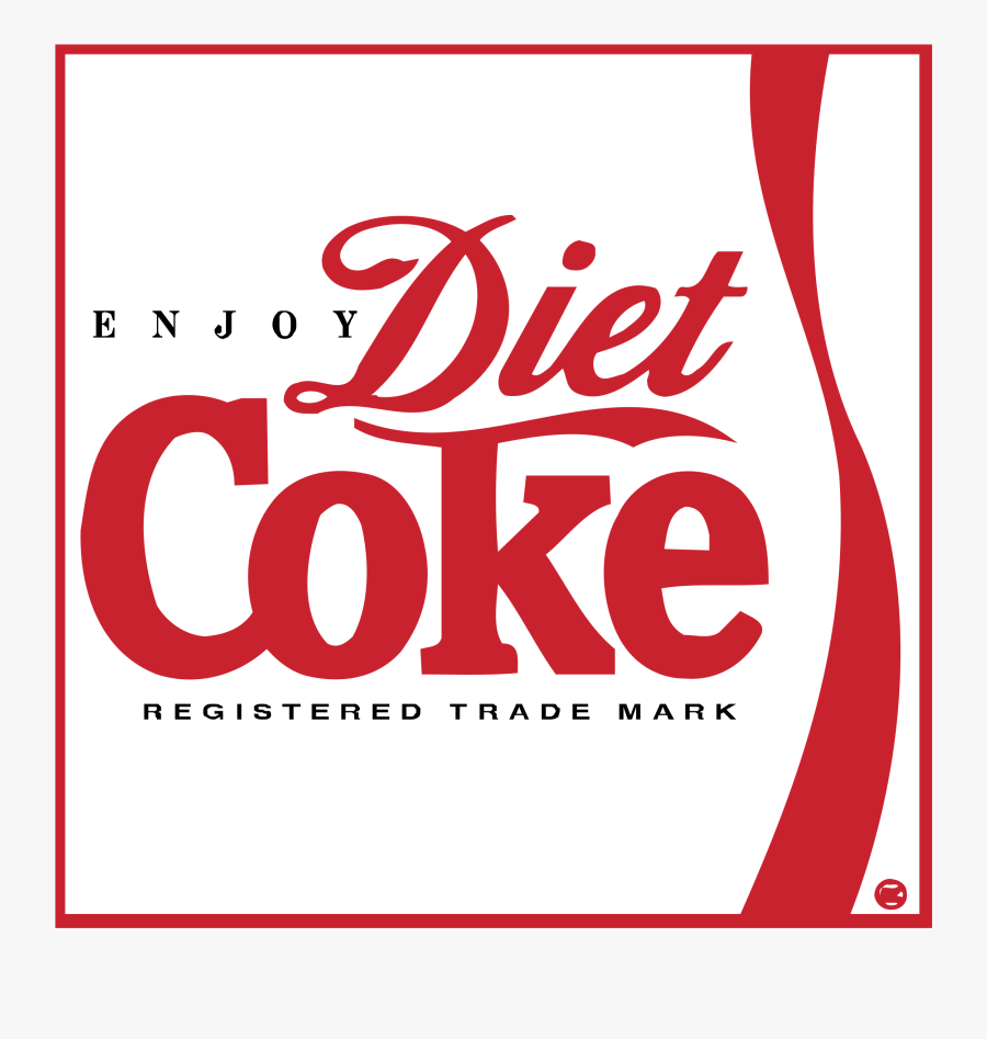 Diet Coke Logo Png Transparent - Coke Logo Diet Coke Svg, Transparent Clipart