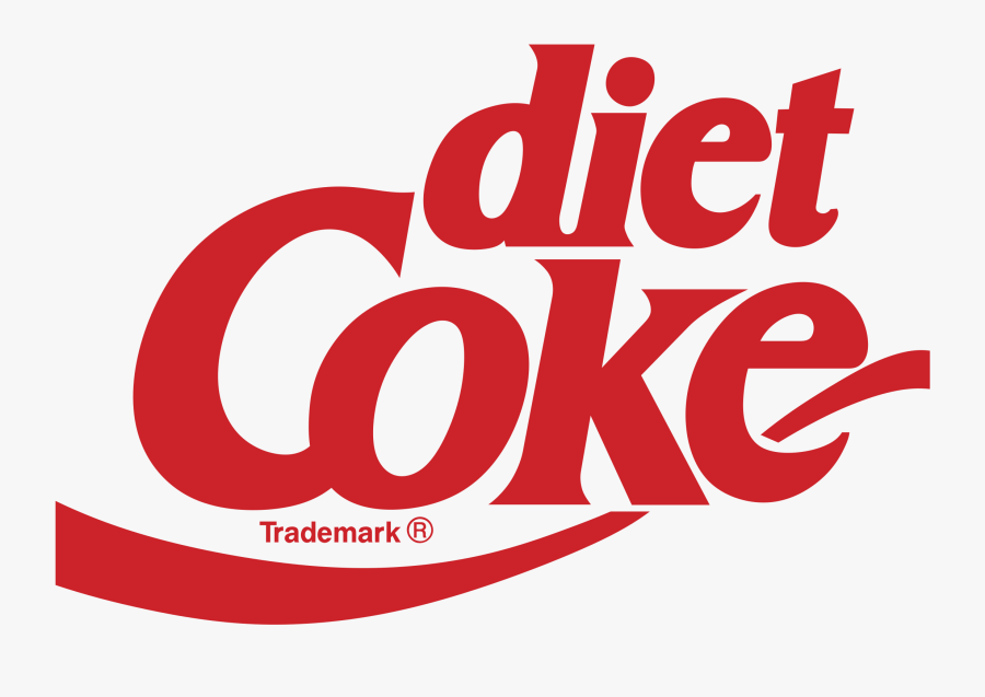 Diet Coke Logo Png Transparent - Diet Coke Old Logo, Transparent Clipart