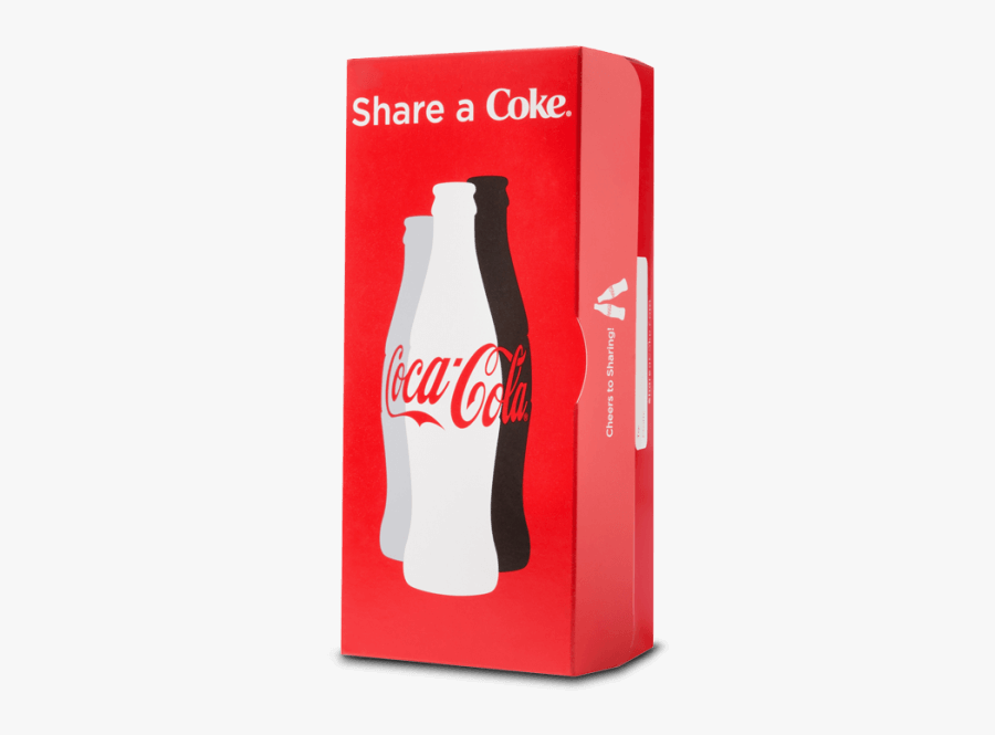 Personalized Coca-cola Bottle Gift Box - Coca Cola, Transparent Clipart