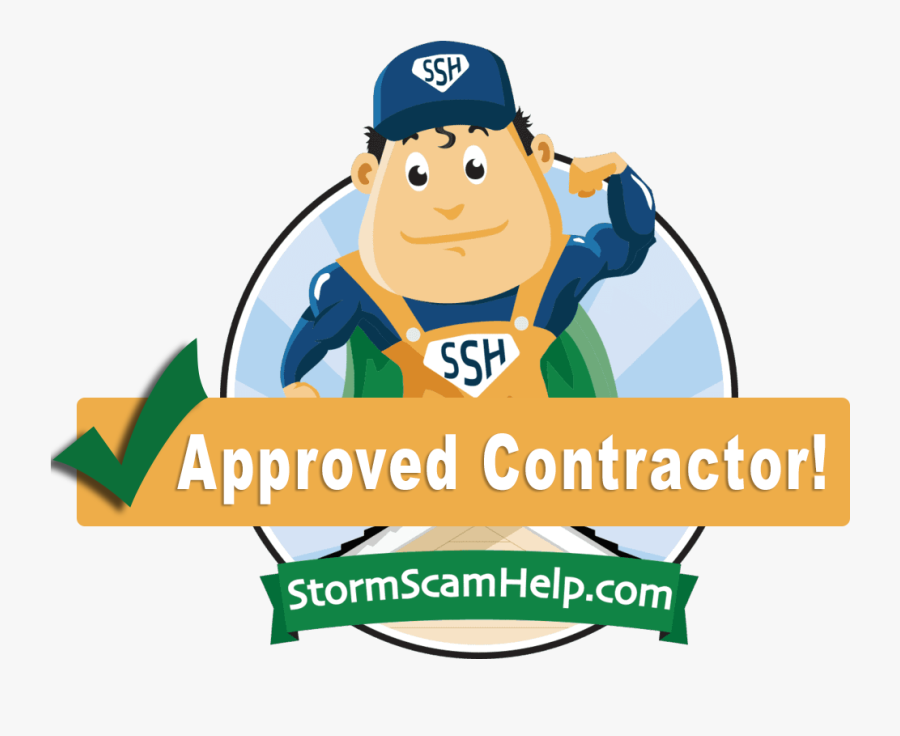 Contractor Clipart Roof Repair - Clip Art, Transparent Clipart