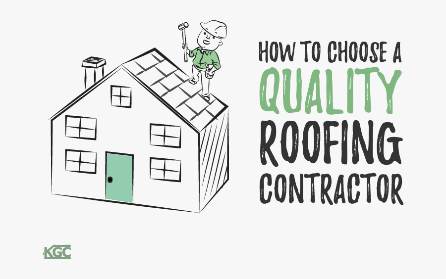 How To Select A Roofing Contractor - Cartoon, Transparent Clipart