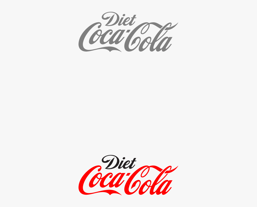 Diet Coke - Coca Cola, Transparent Clipart