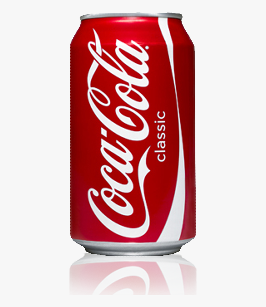 Coke Clipart Transparent Background - Coca Cola Can No Background, Transparent Clipart