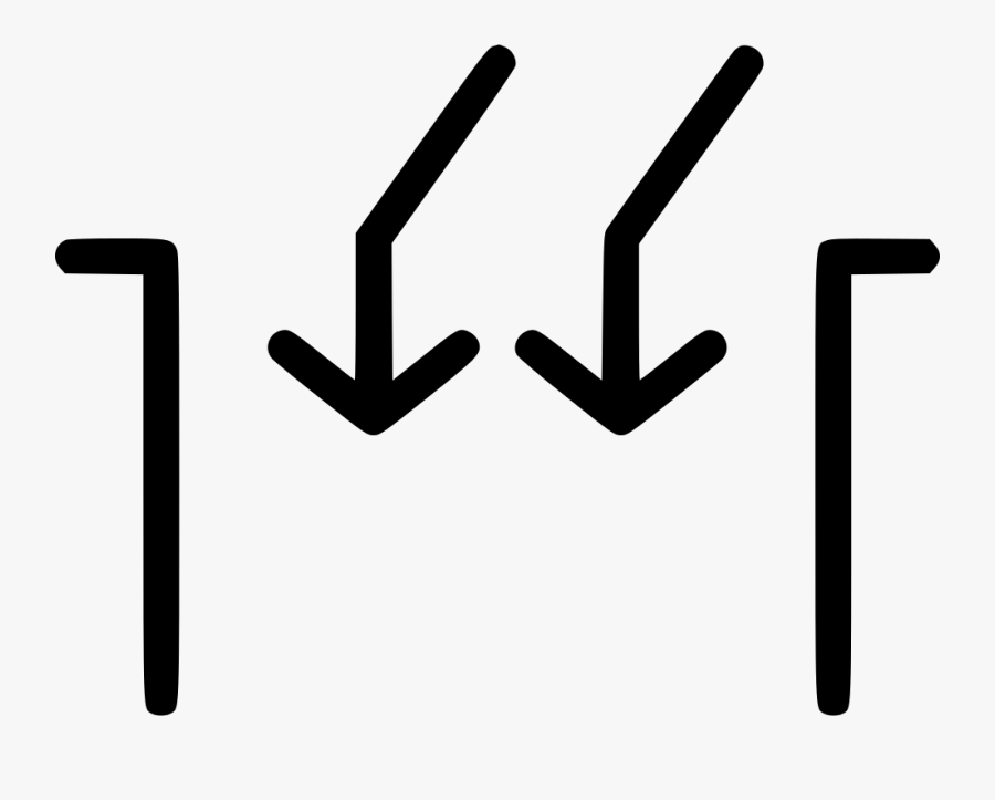 Clip Art Gap Font - 45 Arrow Png, Transparent Clipart