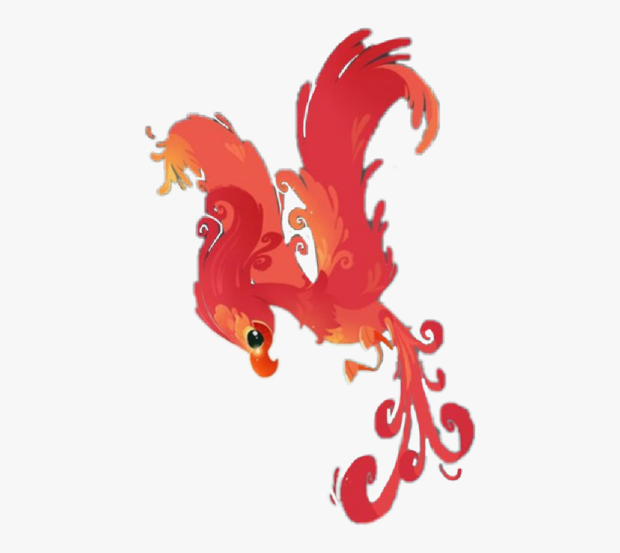 Phoenix Faukes Harry Potter Harrypotter Dumbledore - Illustration, Transparent Clipart