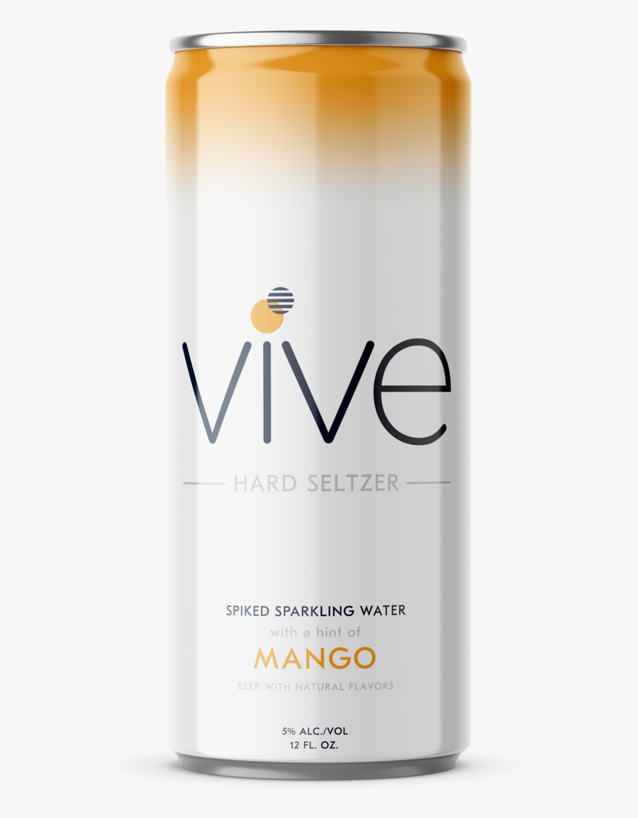 Vive Can Mockup Mango Face - Braxton Vive Mango, Transparent Clipart