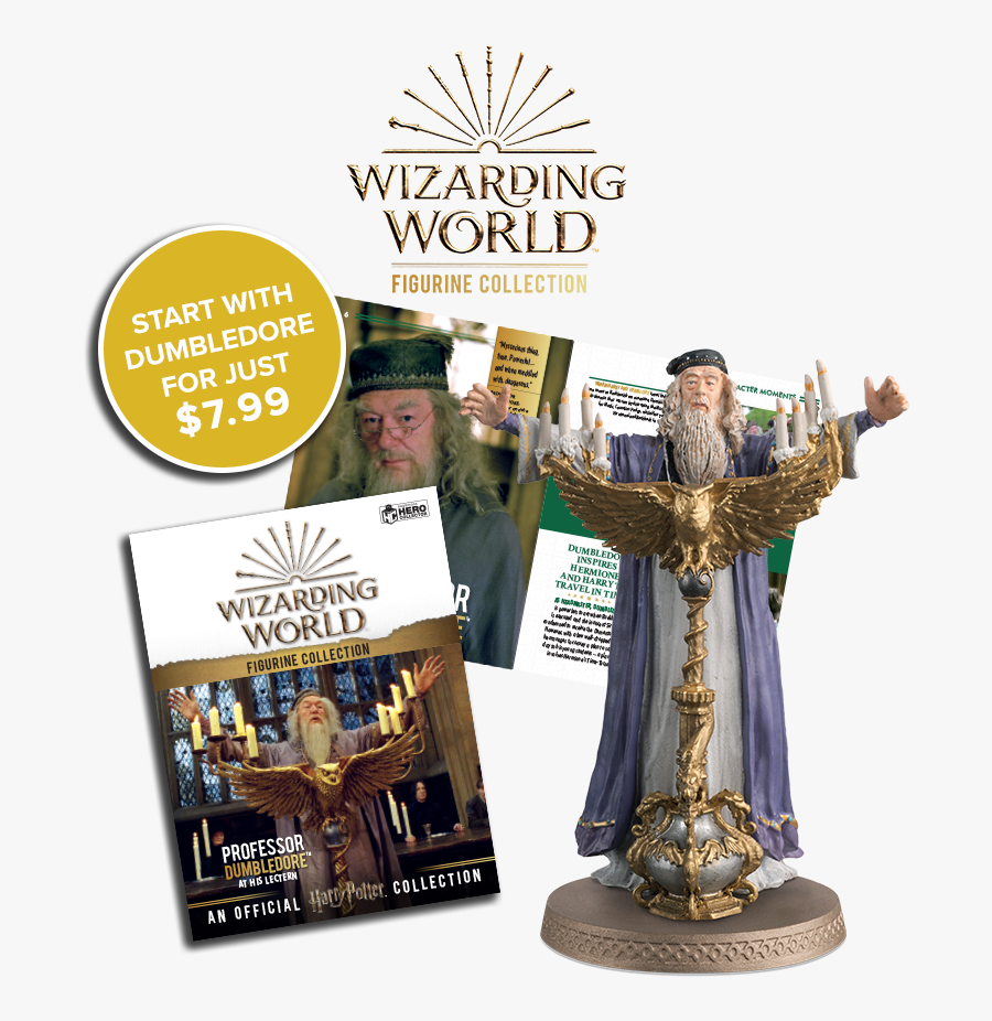 Figurine Harry Potter Dumbledore, Transparent Clipart