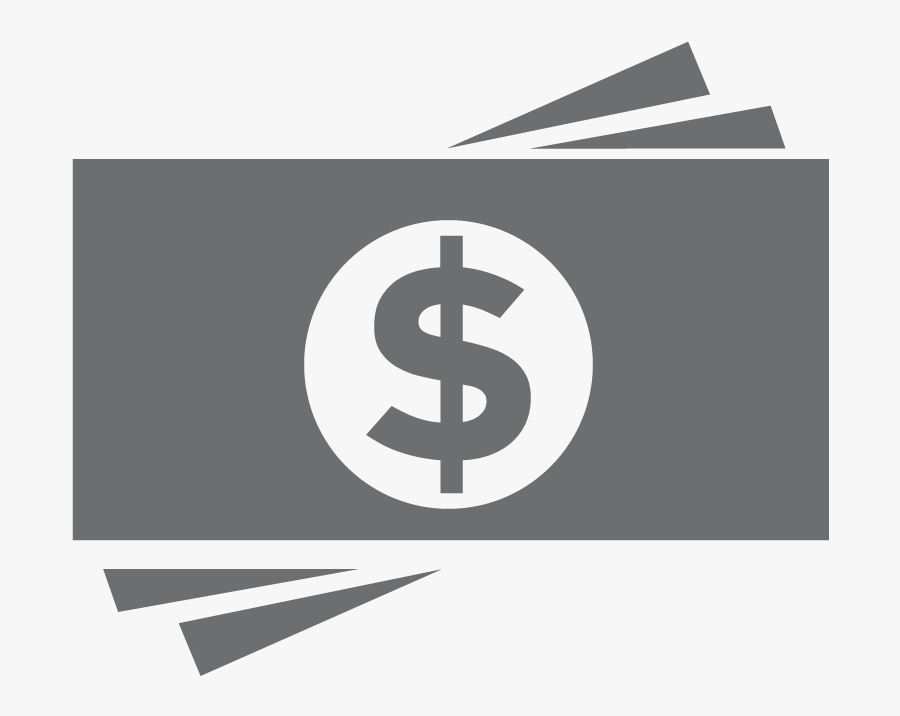 Hurricane Relief Information Financial Transparent - Cash Icon Gray Png, Transparent Clipart