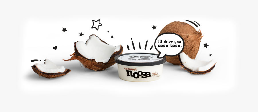 Noosa Yoghurt Coconut, Transparent Clipart