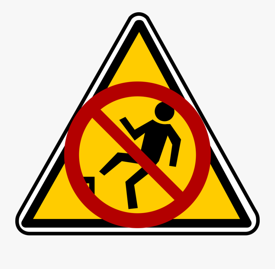Picture - Danger Of Falling Object Sign, Transparent Clipart