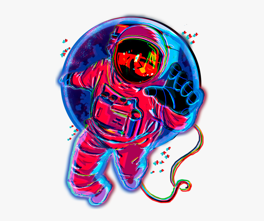 Trippy Astronaut Png - Nice Profile Pictures For Instagram, Transparent Clipart