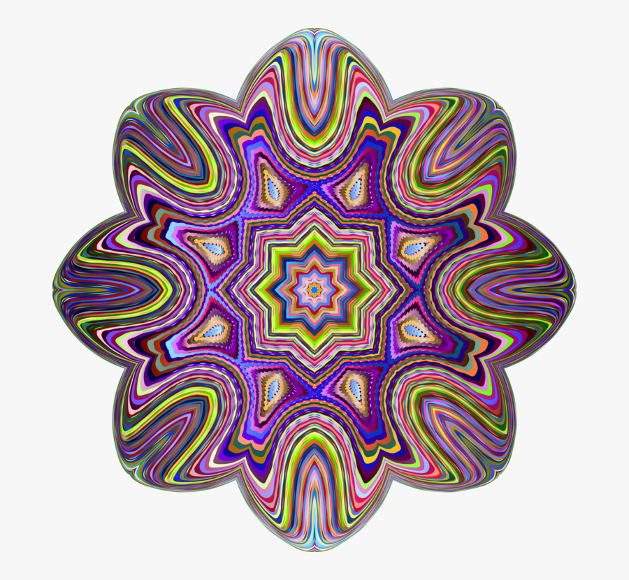 Geometry Fractal Free Commercial - Circle, Transparent Clipart