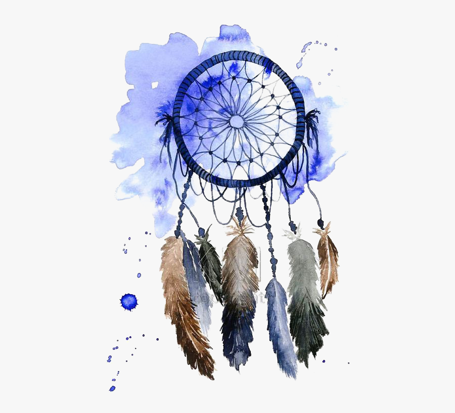 Drawing Feather Dream Catcher - Native Dream Catcher Painting, Transparent Clipart