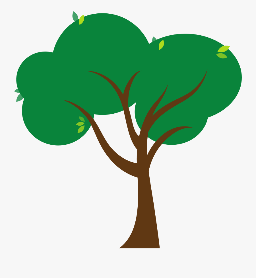 Tree Clipart For Infographic, Transparent Clipart