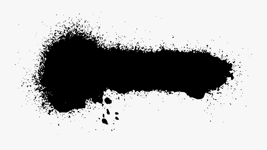Spray Paint Banner, Transparent Clipart