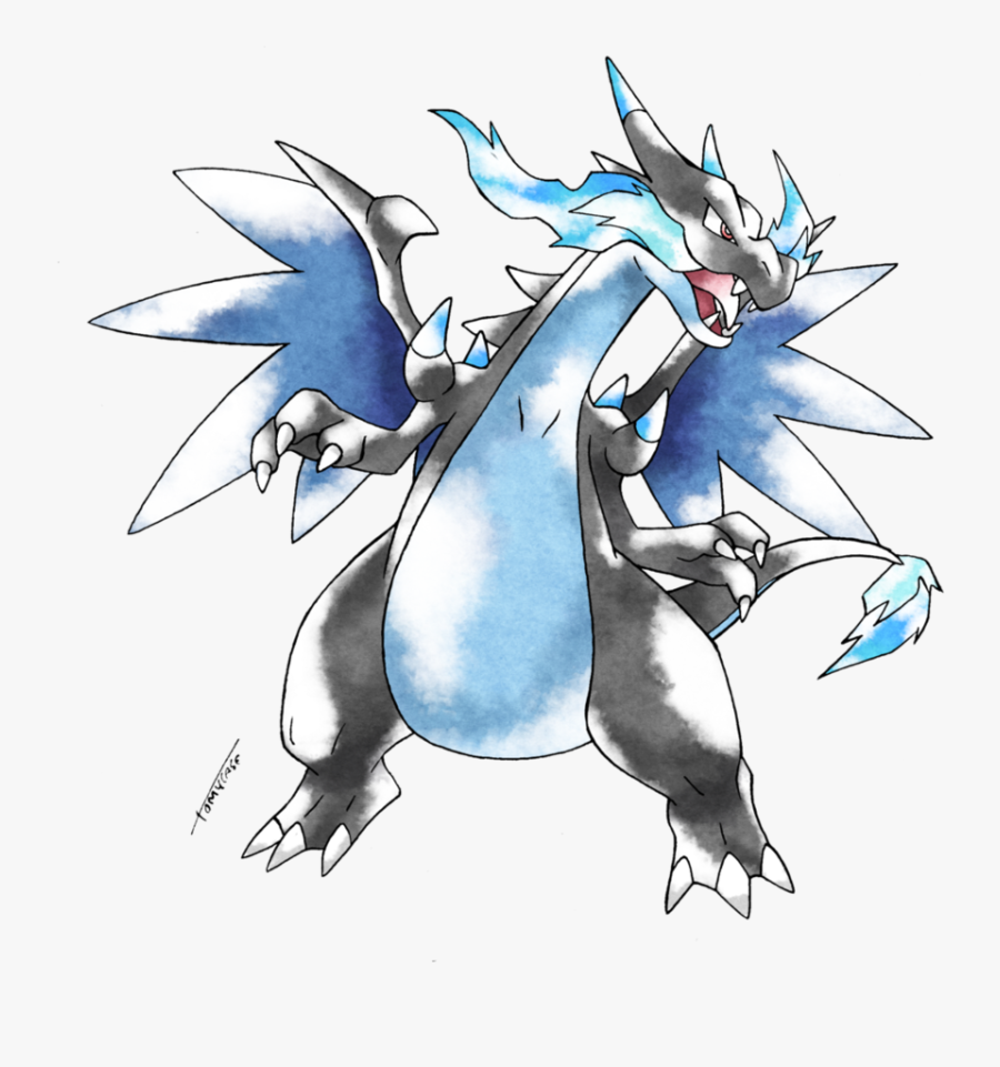 Transparent Gallade Png - Mega Charizard X Old, Transparent Clipart