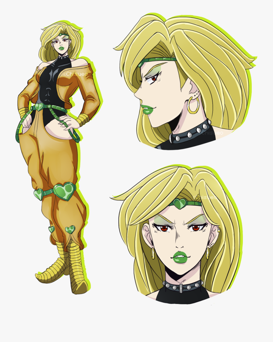 Clip Art Kira Yoshikage Meme - Dio Genderbend, Transparent Clipart