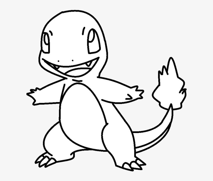 Coloring Pages For Kids And For Adults - Charmeleon Pokemon Coloring Pages, Transparent Clipart