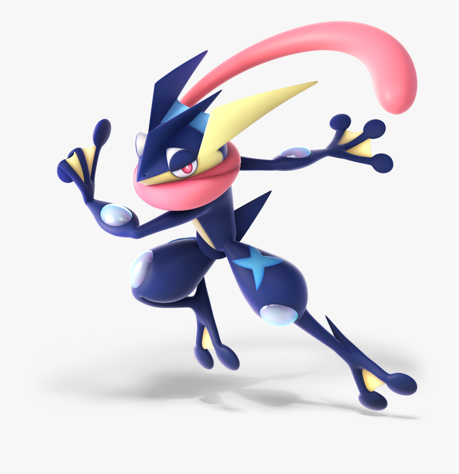 Pokemon Clipart Greninja - Super Smash Bros Ultimate Greninja, Transparent Clipart