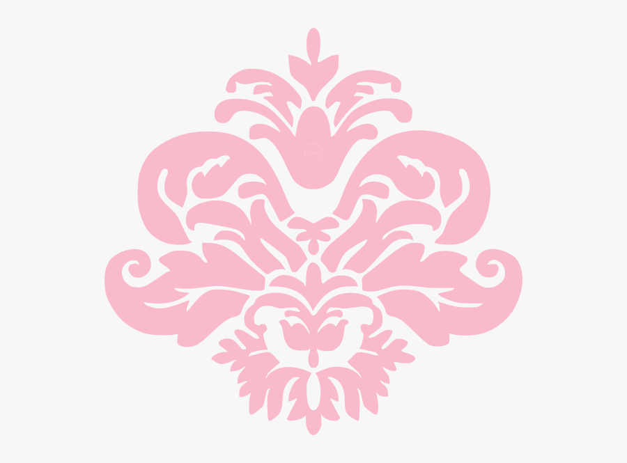 Damask Clipart, Transparent Clipart
