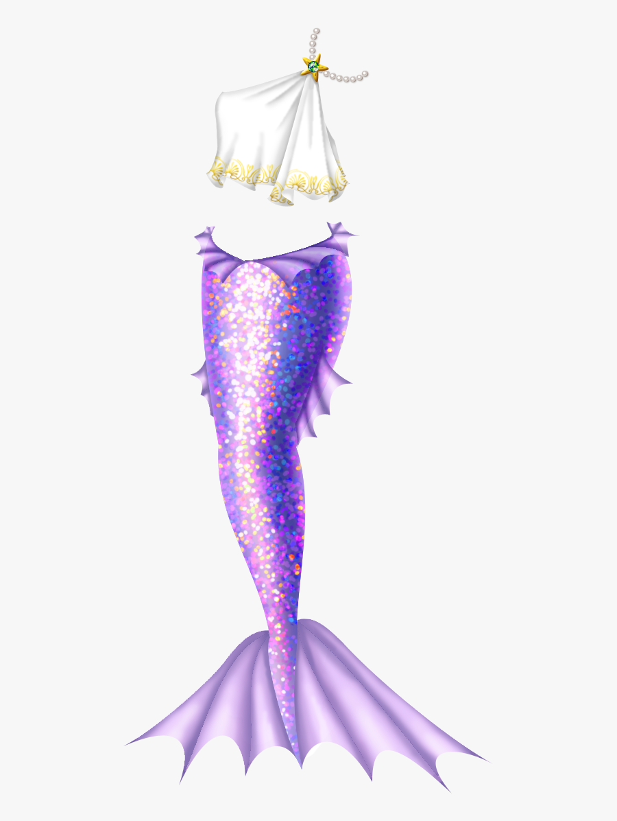 Paper Doll Mermaid, Transparent Clipart