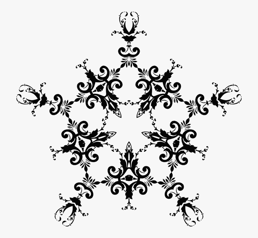 Line Art,decor,flora - Circle, Transparent Clipart