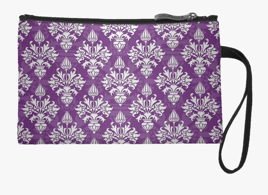 All About Patterns Damask In Your Purse - Wristlet, Transparent Clipart