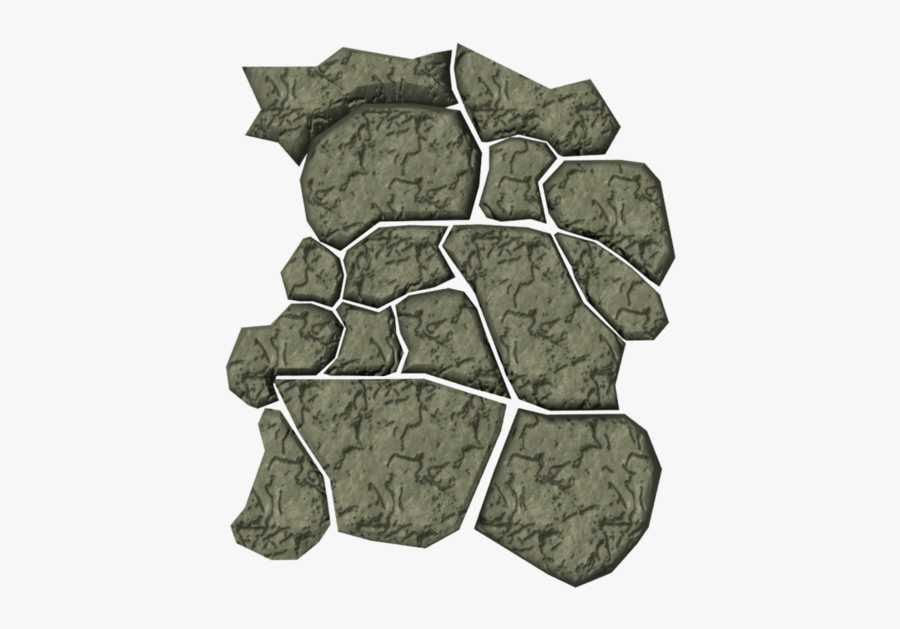 Clip Art Cobblestone Clip Art - Transparent Cobblestone Path, Transparent Clipart