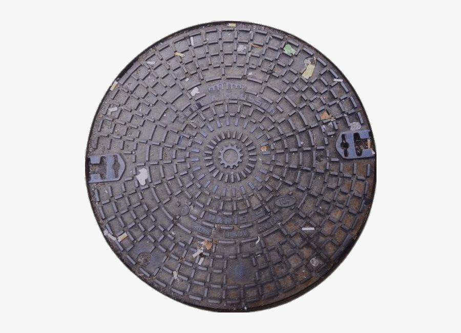 Manhole Cover In Paris - Manhole Paris, Transparent Clipart