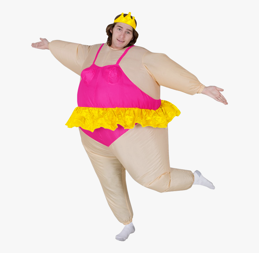 Fat Dress Png - Ballerina Costume Halloween, Transparent Clipart