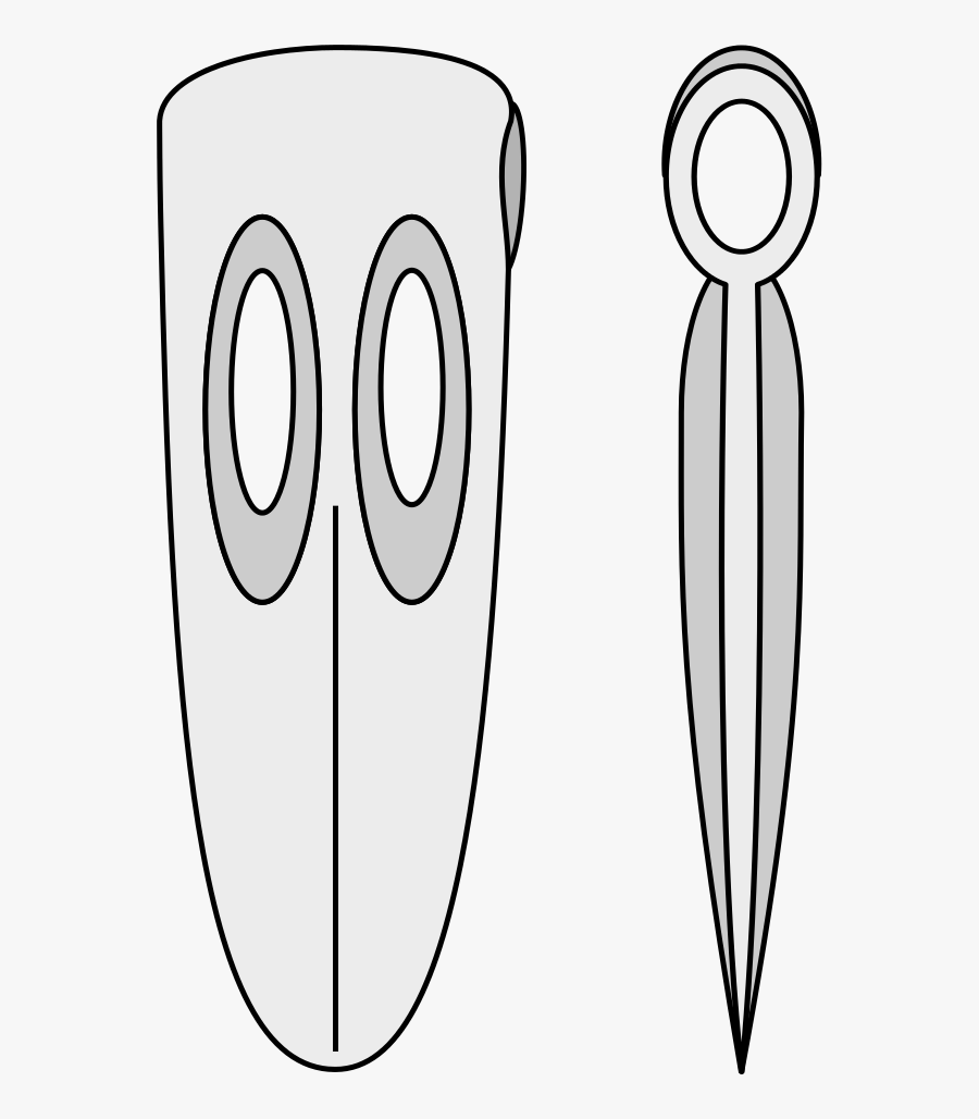 File - Duckbill Axe - Svg - Line Art - Röntgenstrahlen, Transparent Clipart