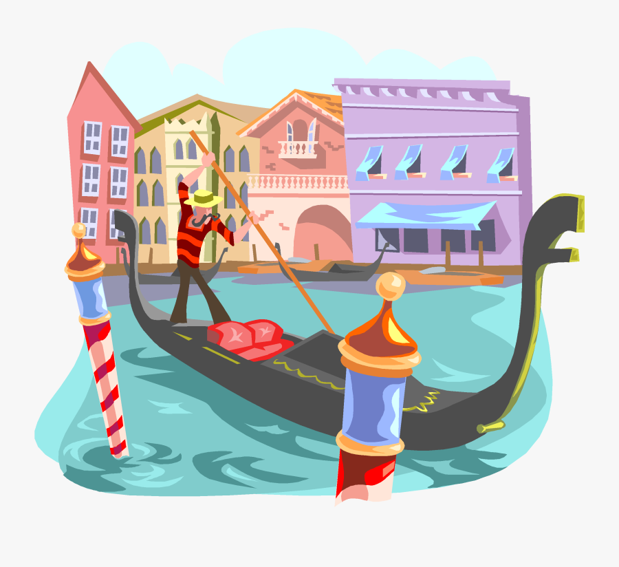 Italy Clipart Clip Art - Gondola Clipart, Transparent Clipart