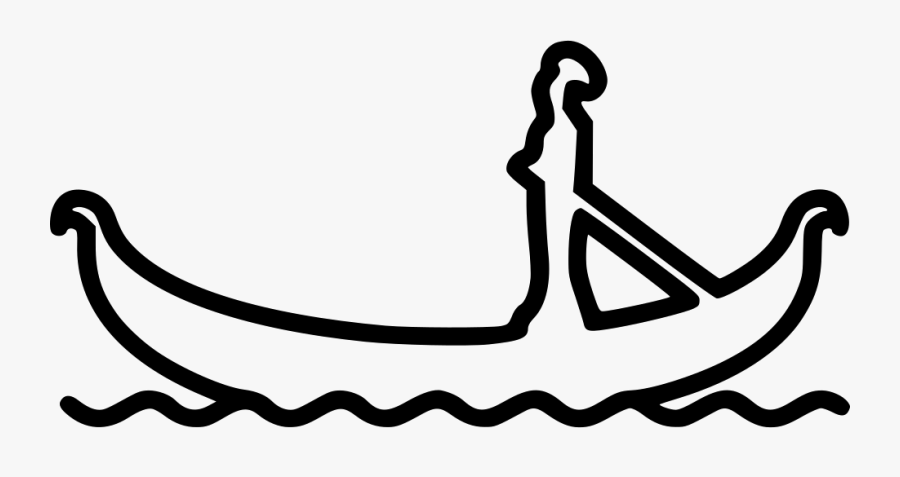 Venice Gondola Svg Png Icon Free Download - Gondola Icon, Transparent Clipart