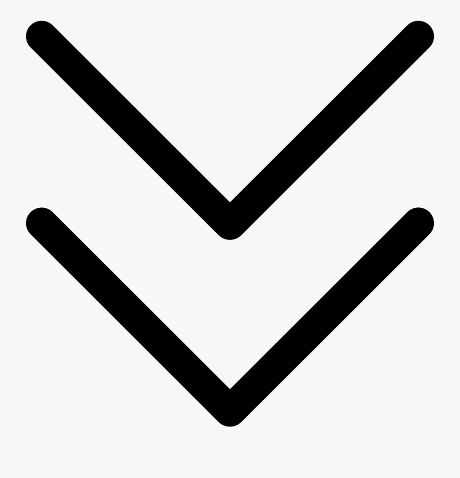 History Arrow - Icon Down Arrow Png, Transparent Clipart