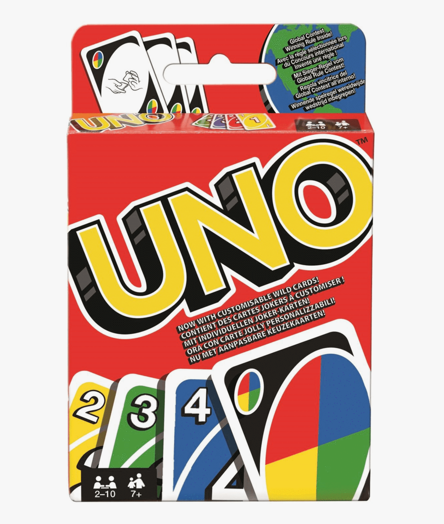 Transparent Uno Card Png - Juego De Cartas Uno, Transparent Clipart