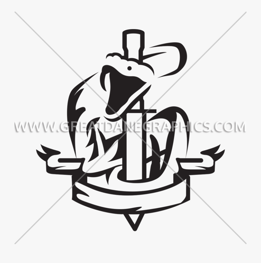Dagger Clipart Black And White - Illustration, Transparent Clipart