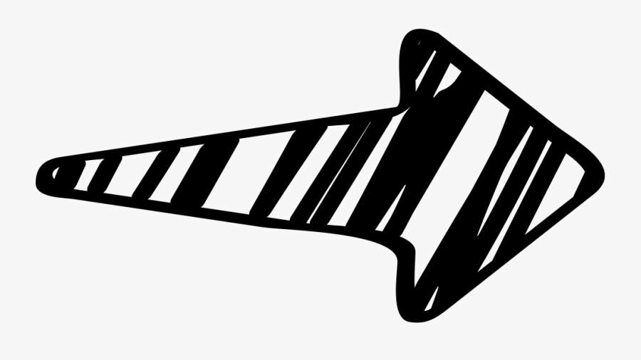 Right Arrow Sketch - Arrow Sketch Svg, Transparent Clipart