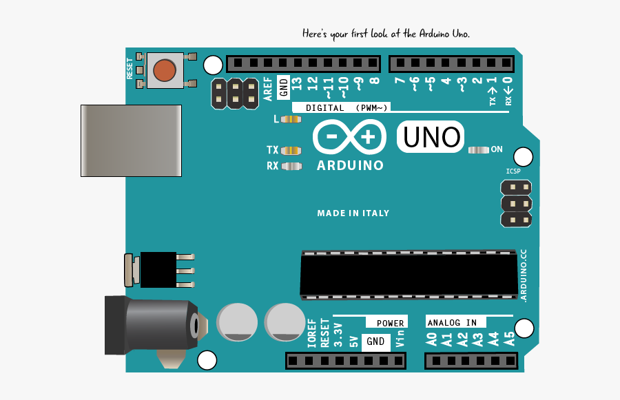 Intro Uno - Arduino Interfacing With Alcohol Sensor, Transparent Clipart