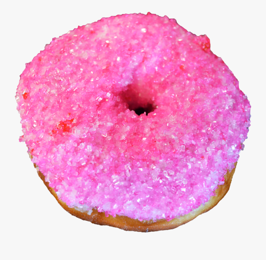 Clip Art Pink Glazed Donut - Tinker Bell Donut Legendary Donuts, Transparent Clipart