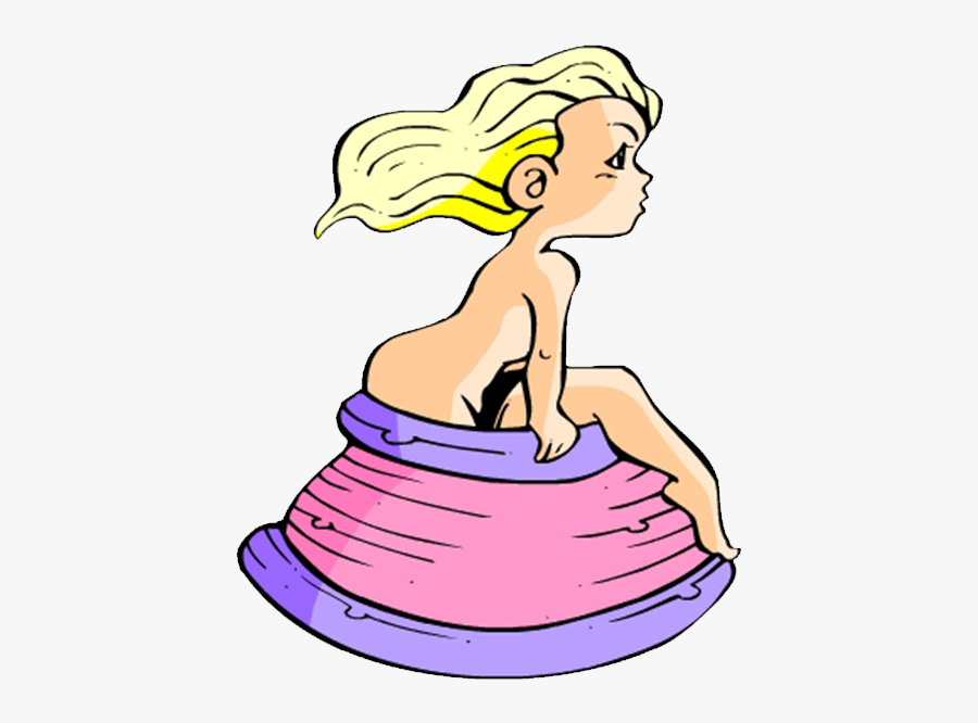Virgo Cancer Girl Transprent - Cartoon, Transparent Clipart