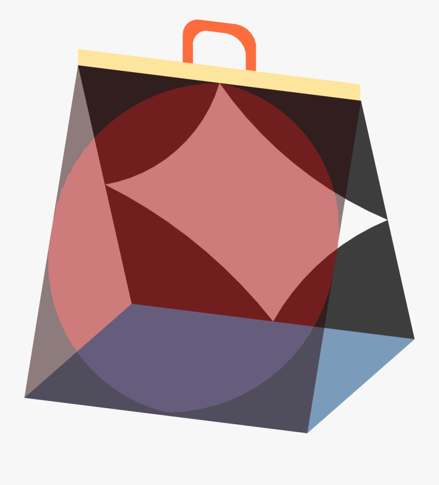Rollercoaster Clipart Terminal Velocity - Shopping Bag, Transparent Clipart