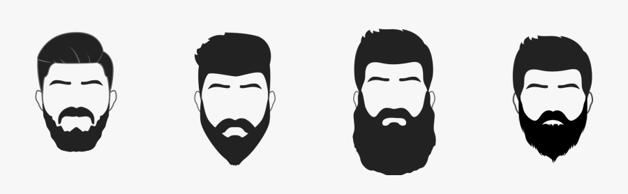 Black And White Male Hair Clipart Hd, Transparent Clipart