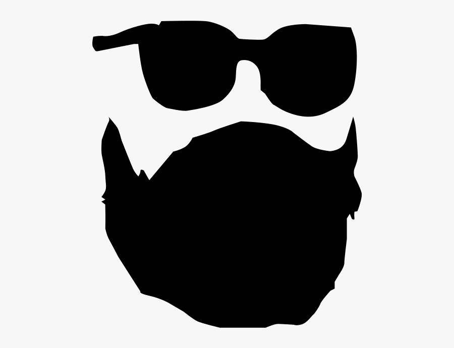 Beard Icon, Transparent Clipart