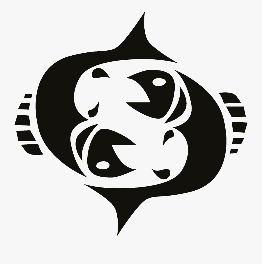 Zodiac Signs Silhouette Png Pisces Png - Pisces Png, Transparent Clipart