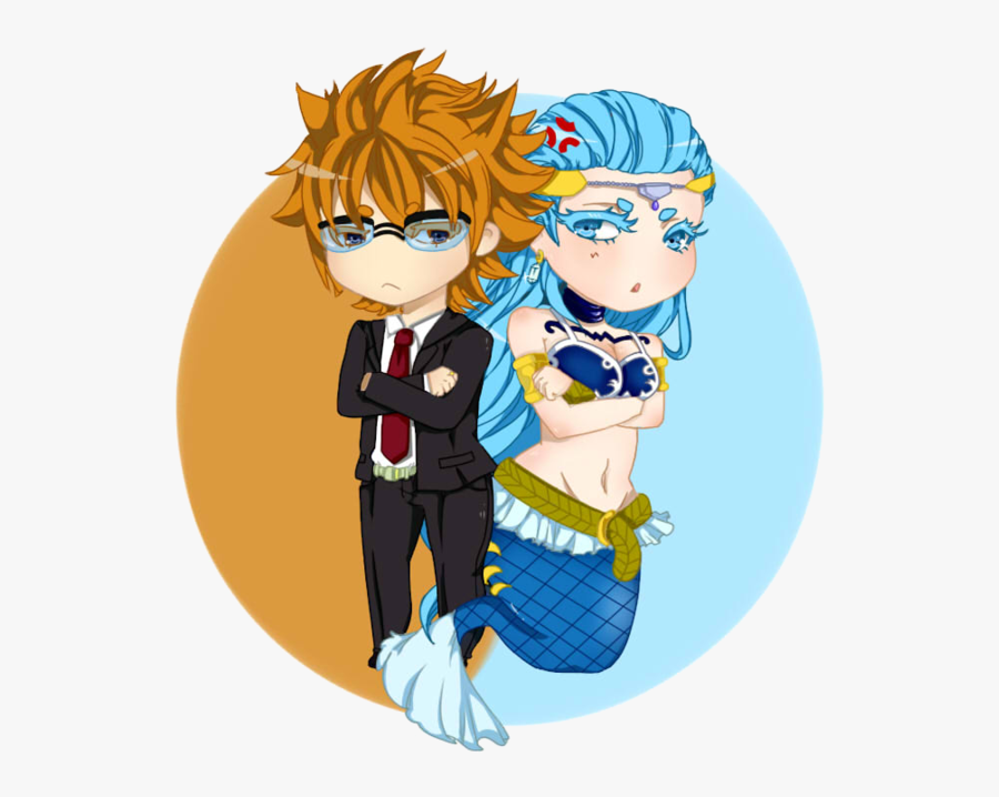 Png Royalty Free Download Aquarius Drawing Anime - Fairy Tail Aquarius And Leo, Transparent Clipart