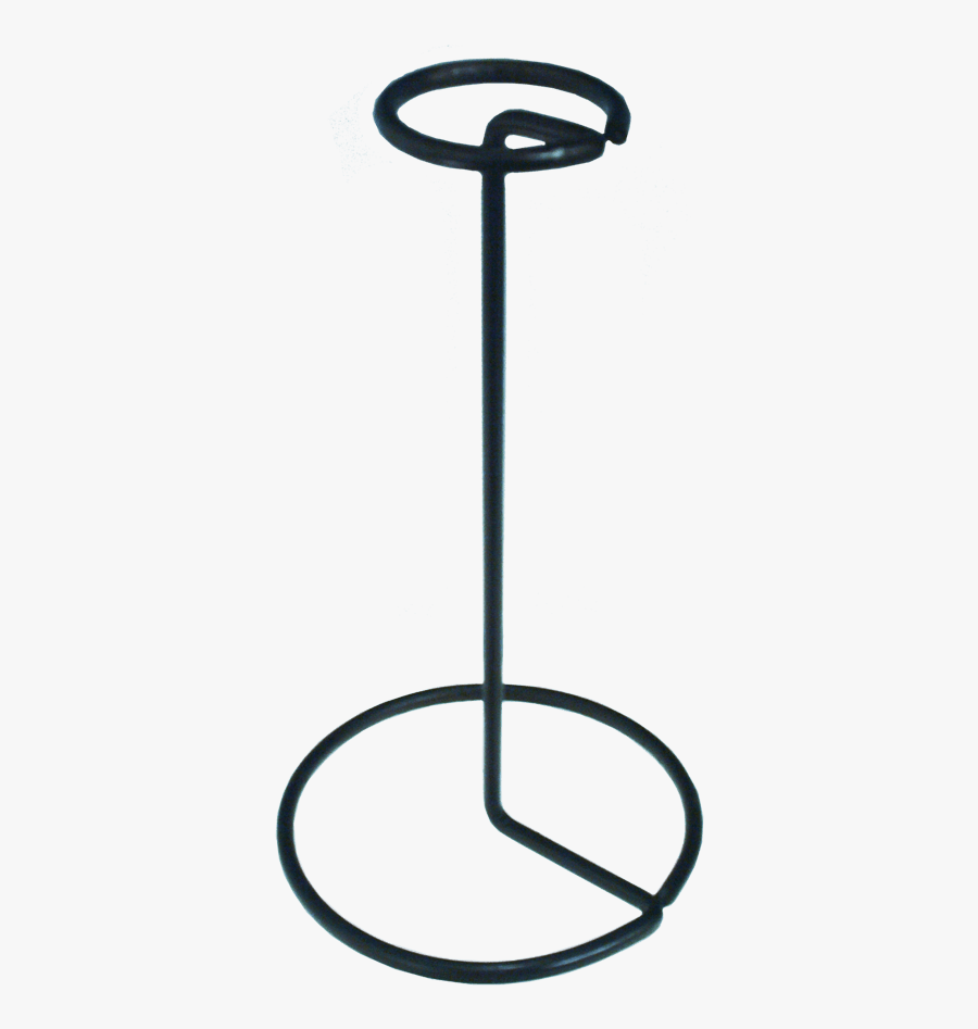Black Metal Helmet Stand - Supporti Per Elmi, Transparent Clipart